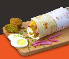 Falafel with Hummus and Eggs