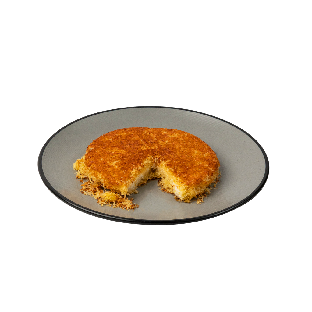 Kunafa with cream