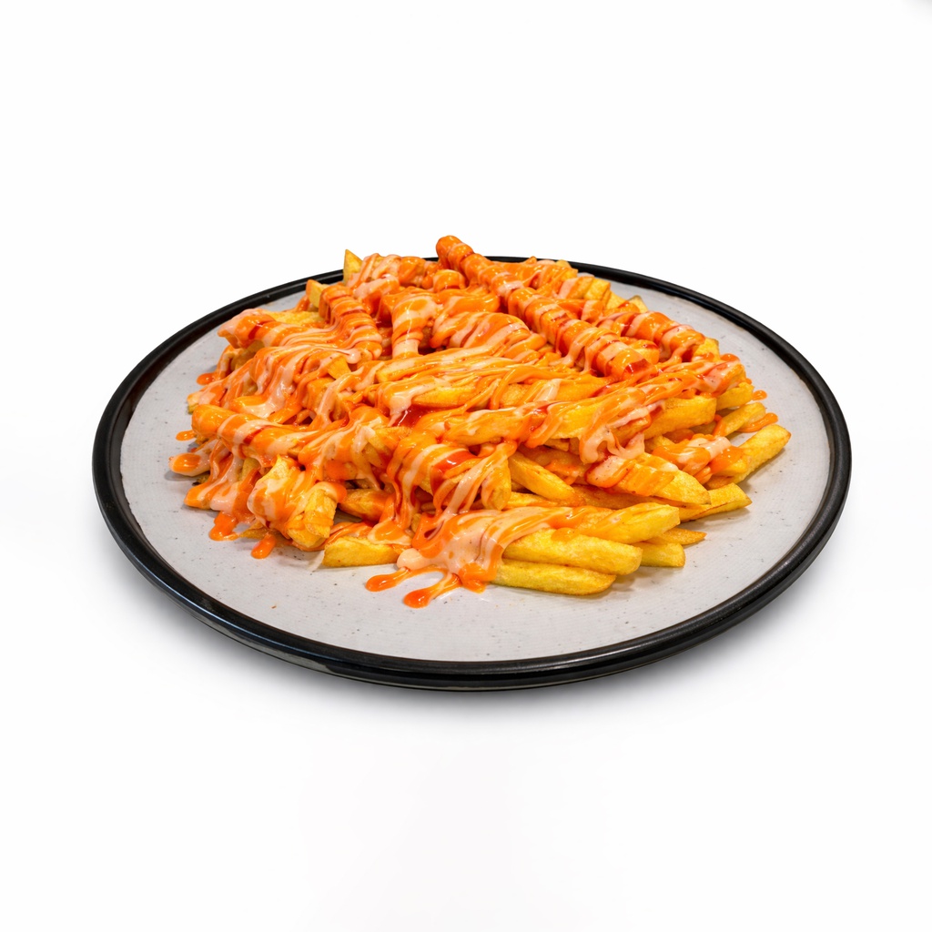 Potatos with sauce