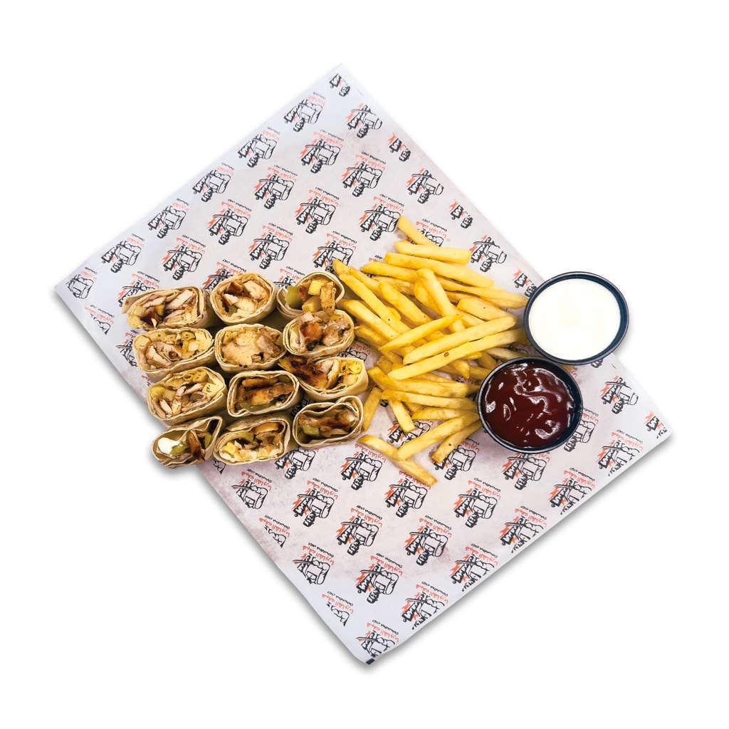 Medium Arabic Shawarma -- Pcs 12