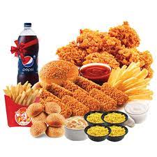 Offer: 2 broasted + 2musahab + pepsi 1 ltr