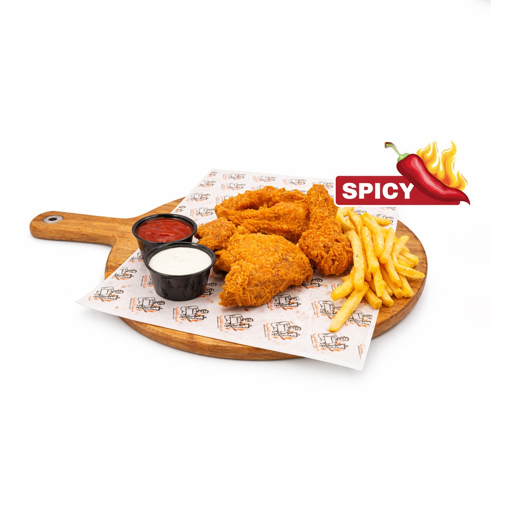 BROASTED SPICY -- Pcs 4