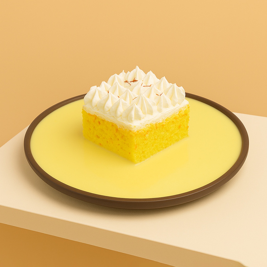 SAFFRON MILK CAKE