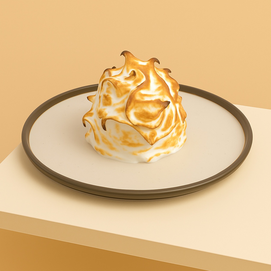 BAKED ALASKA CAKE