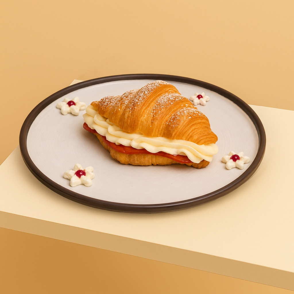 STRAWBERRY CROISSANT