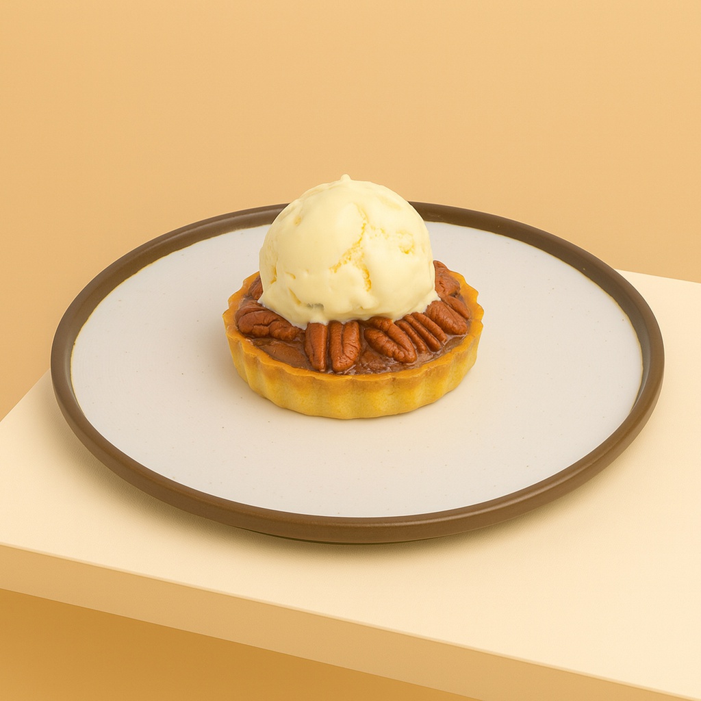 PECAN PIE with Icecream