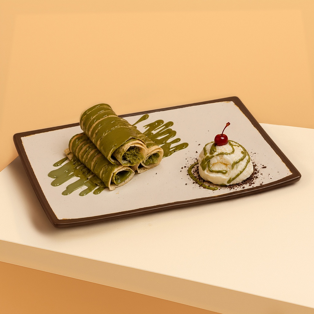 Pistachio Crepe