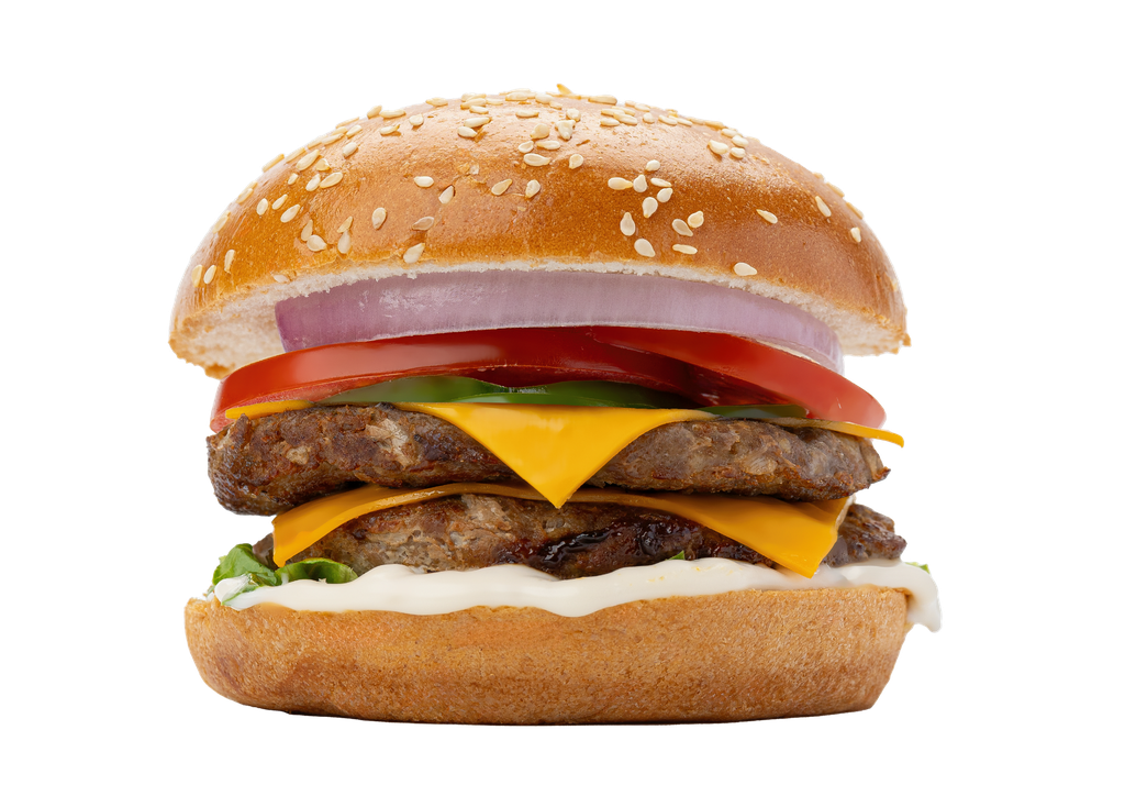 Double classic burger