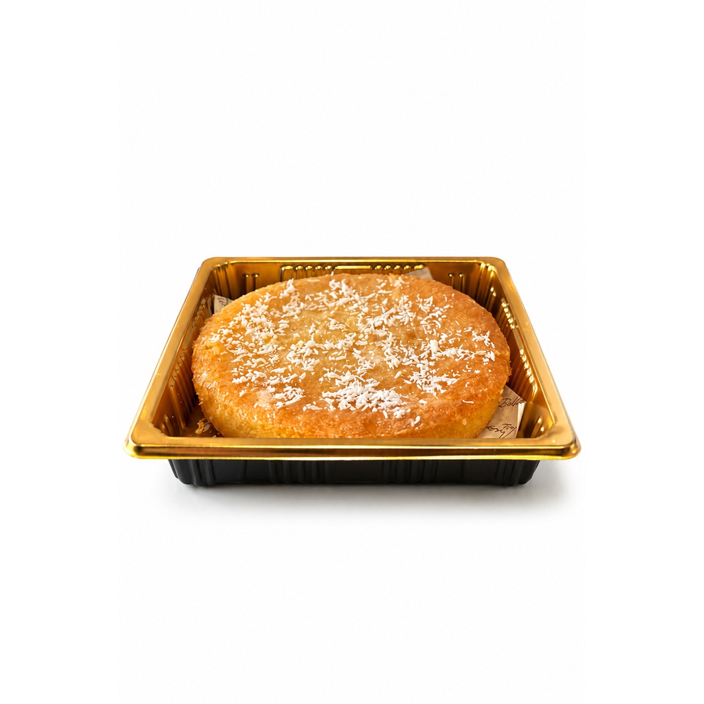 Basbousa plate