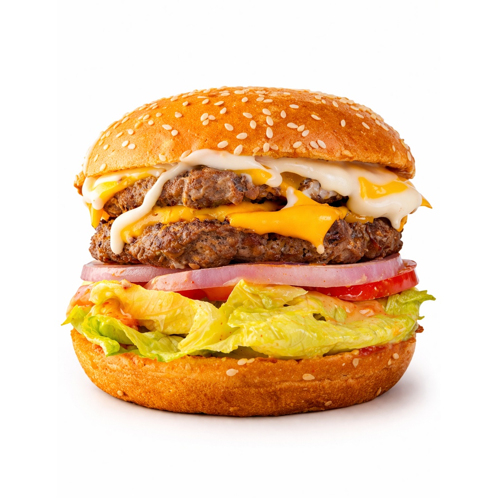 Double classic burger