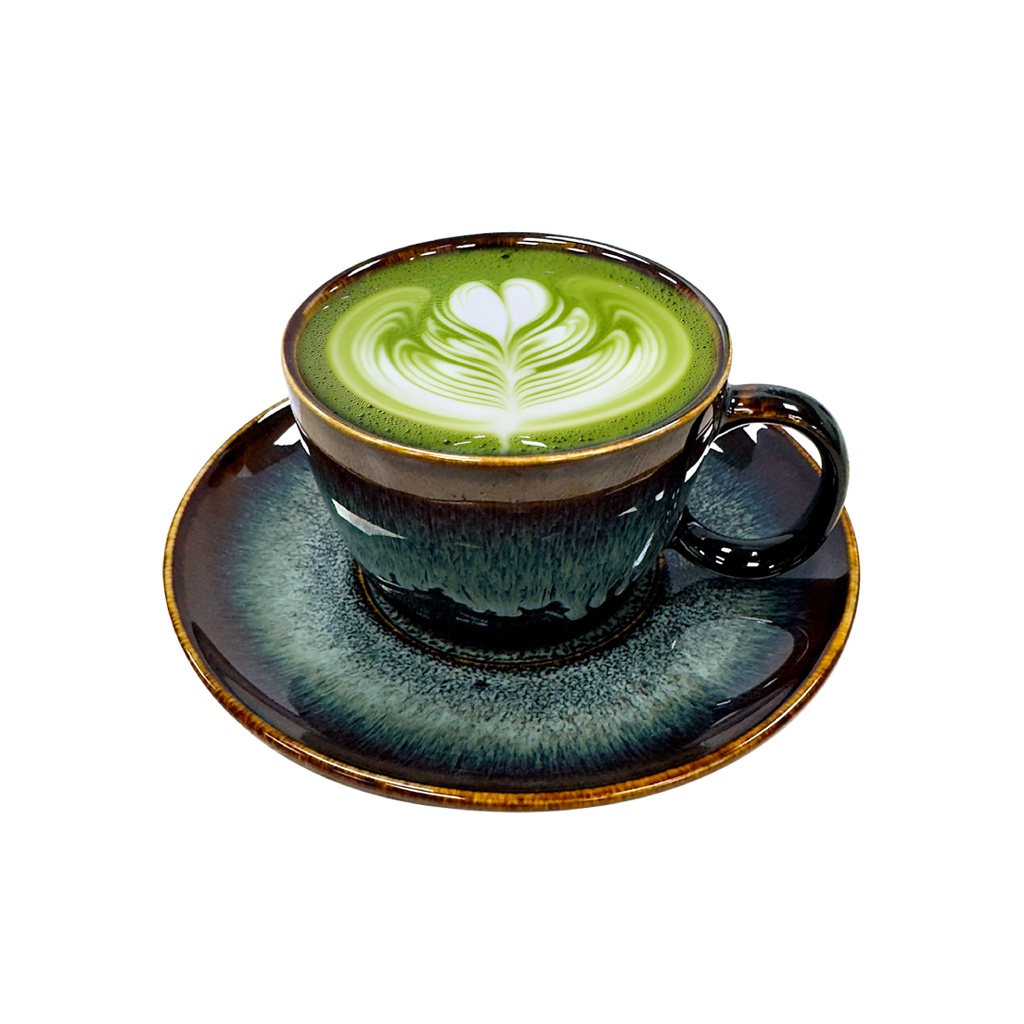 لاتيه بستاشيو حار.