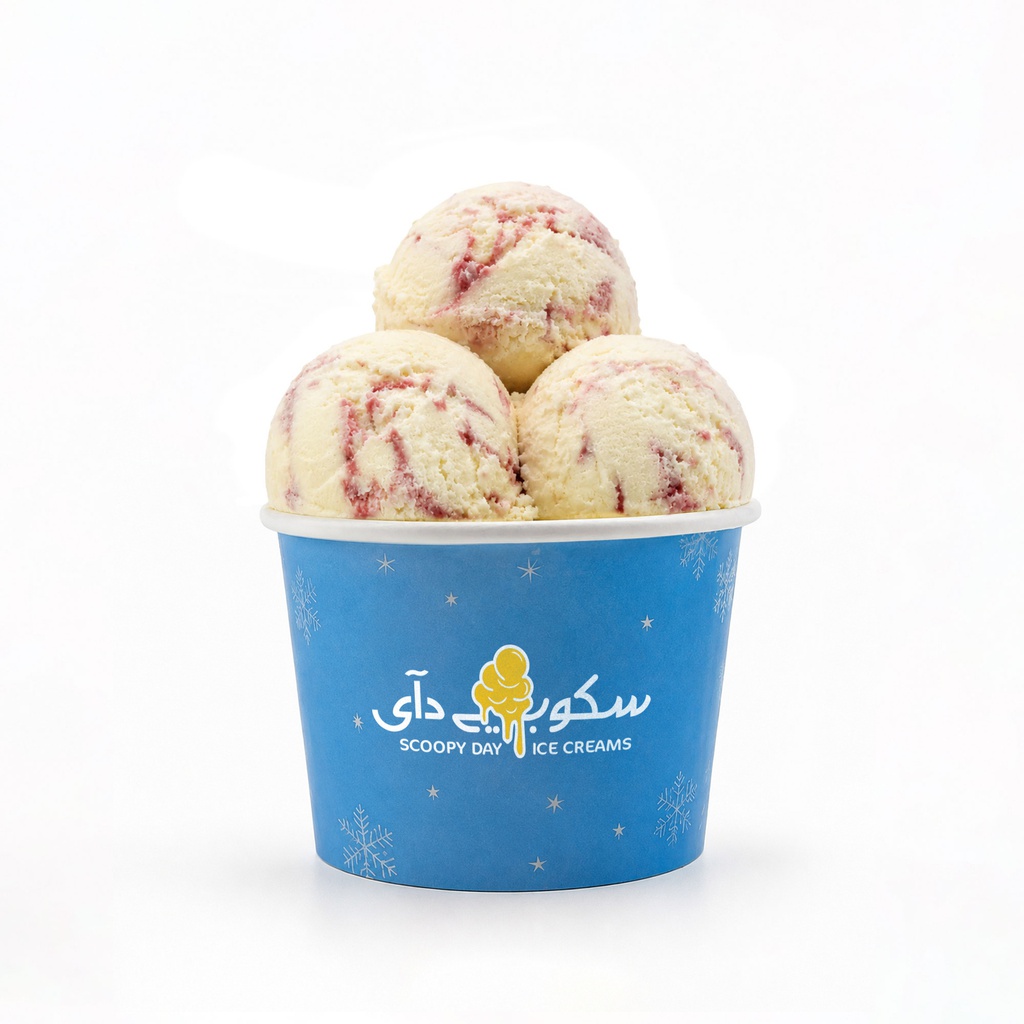 THREE SCOOPS ICE CREAM – CUP