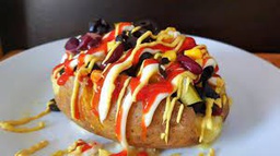 Grilled Potatoes Kumpir