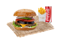 American Hum Burger Meal