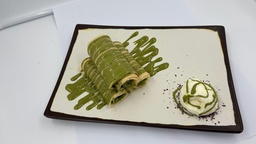 Pistachio Crepe