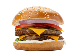 Double classic burger