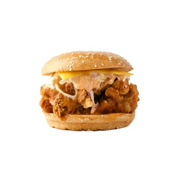 Caesar chicken burger