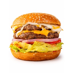 Double classic burger