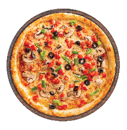 Large                   Beef and Vegetables Pizza