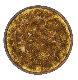 Large         Cheese and Zaatar Pizza